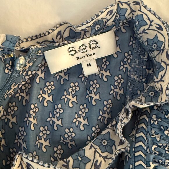 Sea New York Stella Flutter Sleeve Dress Size Medium - Picture 4 of 4